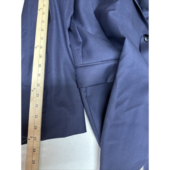 Jos. A. Bank Men's Blazer Sport Coat 50L 100% Wool Regal Bright Blue Twill $179 - Picture 12 of 12